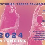 A flyer for the BodyStories Summer Intensive with dates for two sessions - Session 1 August 5-6 and Session 2 August 8 - 11