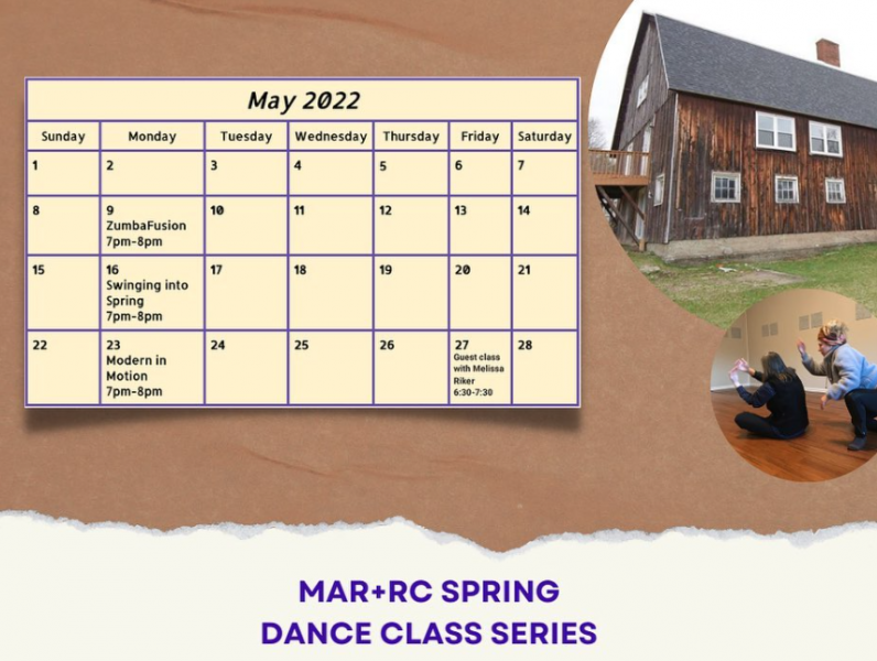May Class Series Calendar