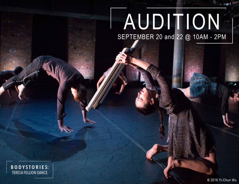 Auditions for BodyStories: Teresa Fellion Dance