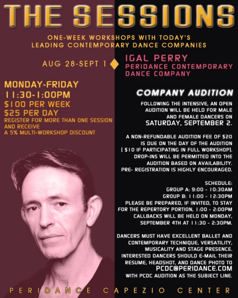 Peridance Contemporary Dance Company Seeking Dancers