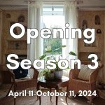 A photo of the inside of Moulin/Belle with the text "OPENING SEASON 3"