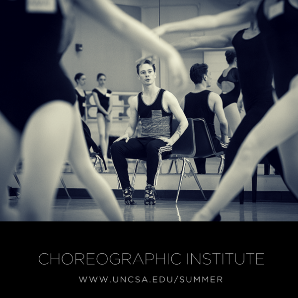 Choreographer with students