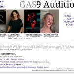 Guest Artist Showcase Audition Flyer
