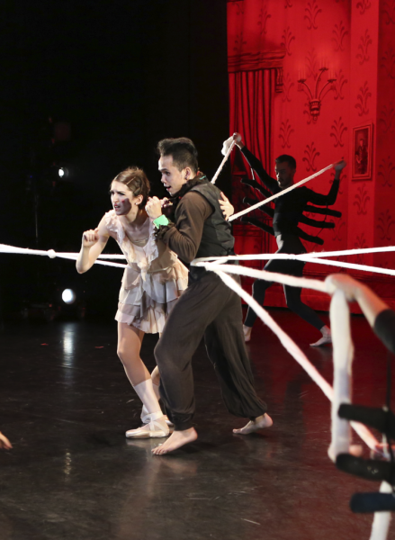 The Marzipan Doll and Gingerbread Doll fight the King Spider