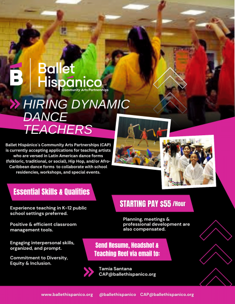 Photos of the CAP program children engaged in learning, another with teachers on stage instructing, and children smiling.