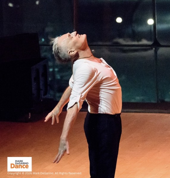 Mark DeGarmo performing the Bull solo from his choreography "Las Fridas: A Movement Installation and Offering" 