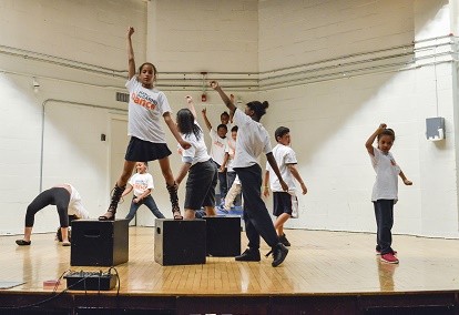 MDD's in-school dance programming.