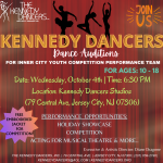 Kennedy Dancers Audition Flyer 