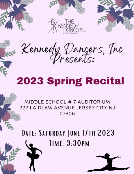 Spring Recital Flyer