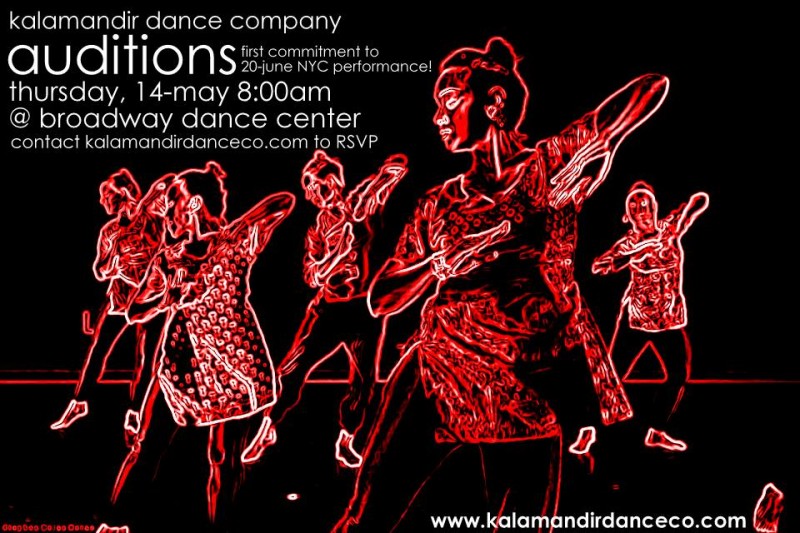 Kalamandir Dance Company AUDITIONS