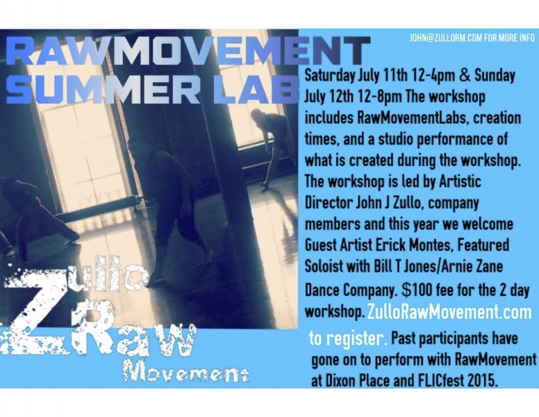 RawMovement Summer Lab