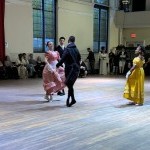 An interactive ball where the audience both observes and dances!