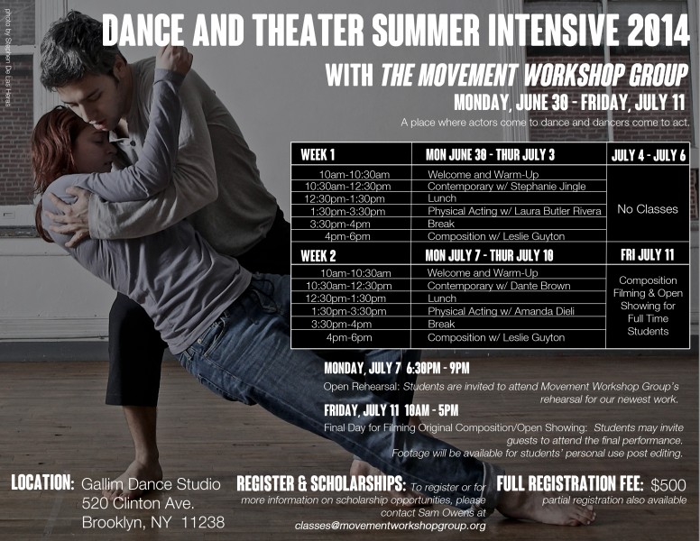 Discount Dance + Theater Summer Intensive