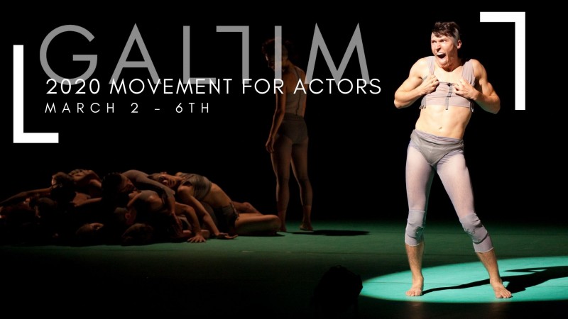 A dancer stands on stage with mouth wide open in shocked expression.