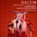 image for GALLIM featuring a group of dancers lifting another dancer overhead in a sculptural formation