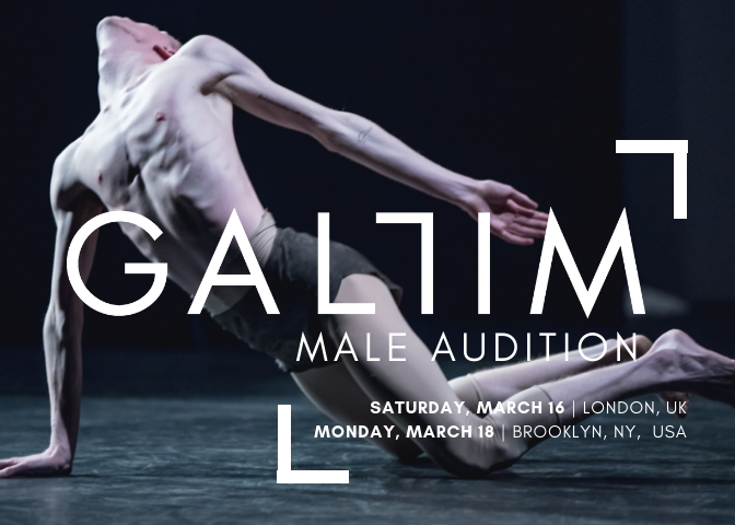 GALLIM 2019 MALE AUDITIONS - UK and USA