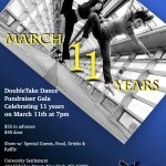 Submit your work to DoubleTake Dance's Fundraiser Gala 2 more days!!