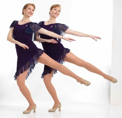 two of the Legacy Dancers