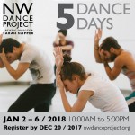 NW DANCE PROJECT - 5 DANCE DAYS