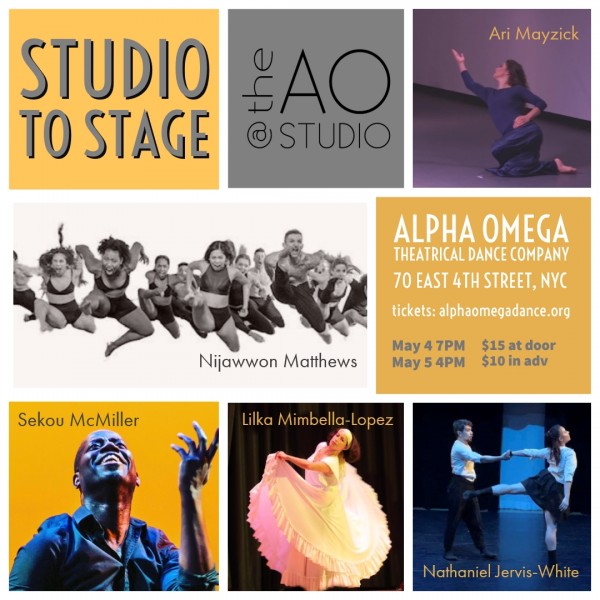 STUDIO to STAGE featured choreographers