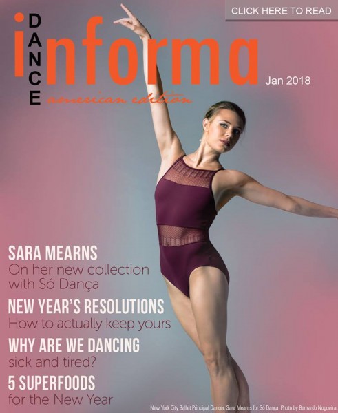 Dance Informa January 2018 cover