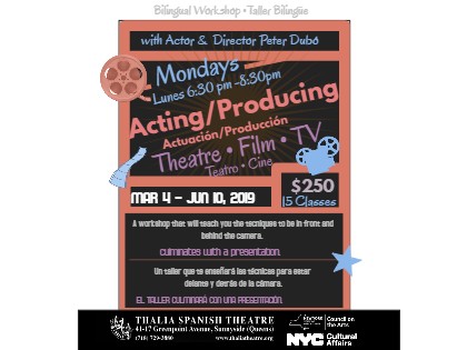 Bilingual Acting/Producing Workshop 