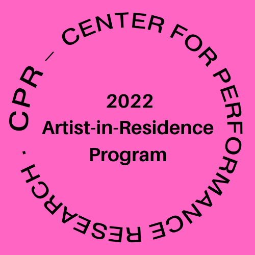 Hot pink graphic that includes CPR – Center for Performance Research typed in a circle in black with text in the center