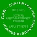 Green graphic that includes CPR – Center for Performance Research typed in a circle in black with text in the center