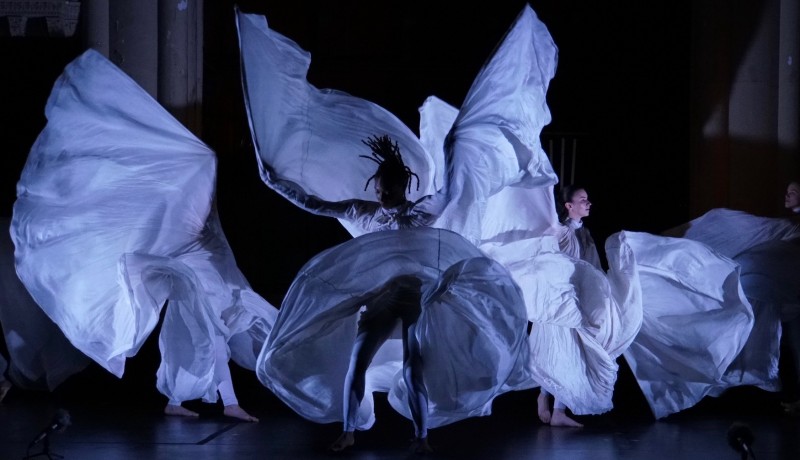 Jody Sperling/Time Lapse Dance company in "Wind Rose"