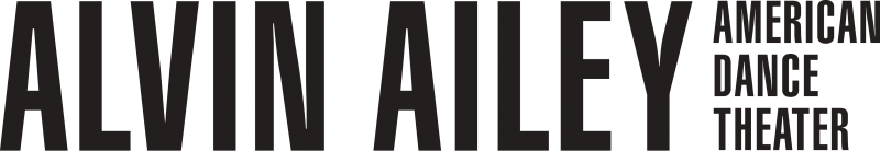 Alvin Ailey American Dance Theater logo in black type