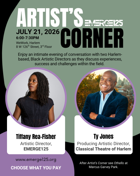 EMERGE125 Artist's Corner with Tiffany Rea-Fisher & Ty Jones