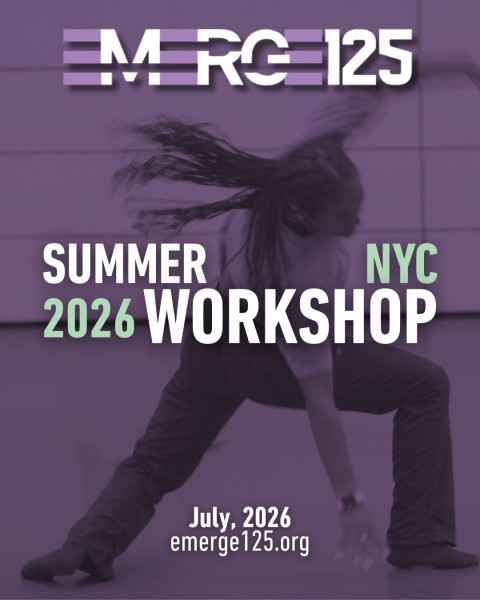 purple color overlay of a dancer in motion