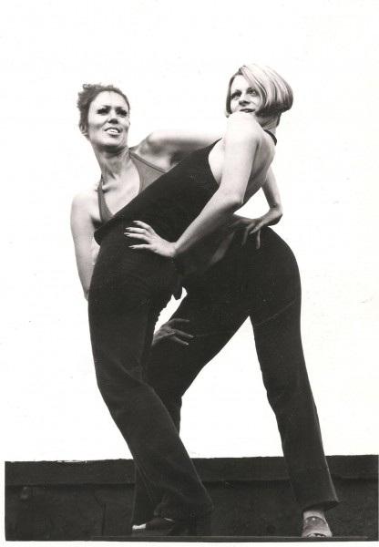 Betsy Haug and Gail Pearson posing together