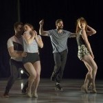 Photo of two women and two men in a jazz dance