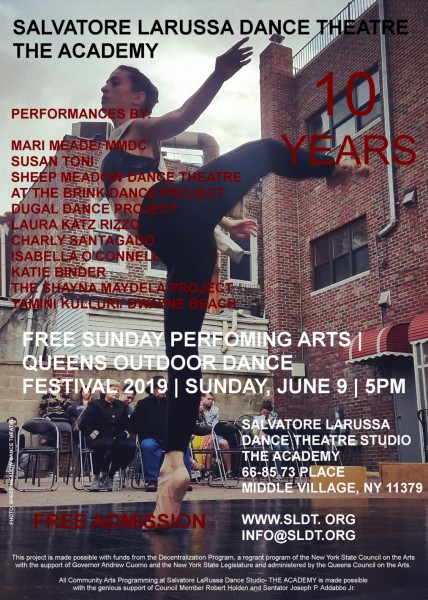 FREE SUNDAY PERFORMING ARTS | Queens Outdoor Dance Festival 2019