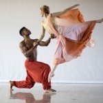 Graham 2 dancers Alyssa Cebulski and Ricardo Barrett in Plain of Prayer by Martha Graham