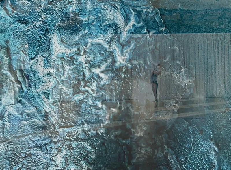 Floes, image by SoHyun Bae, dancer - Grace Sautter