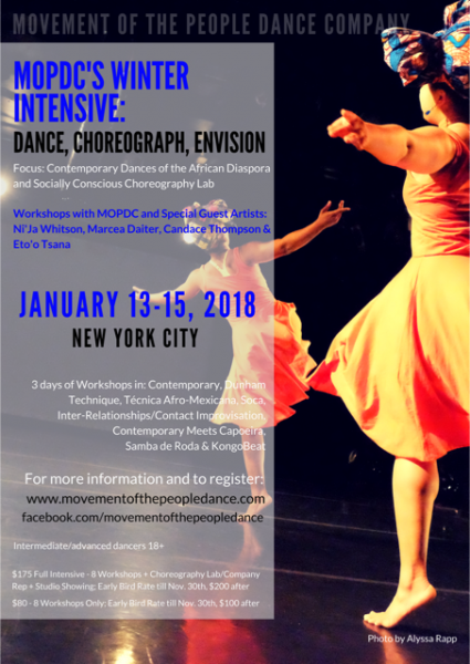 MOPDC's 2018 Winter Intensive