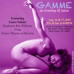 BalaSole Dance Co. with Dance Theatre of Harlem dancer Stephanie Rae Williams, Aug. 16 & 17, 2019, 8PM