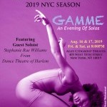 BalaSole Dance Co. with Dance Theatre of Harlem dancer Stephanie Rae Williams, Aug. 16 & 17, 2019, 8PM