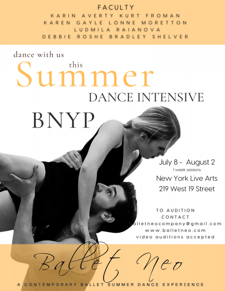 BNYP SUMMER WORKSHOPS 15-