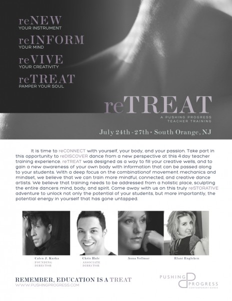 reTREAT: a Pushing Progress Teacher Training Program