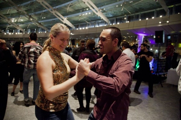 Salsa party at the Brooklyn Museum