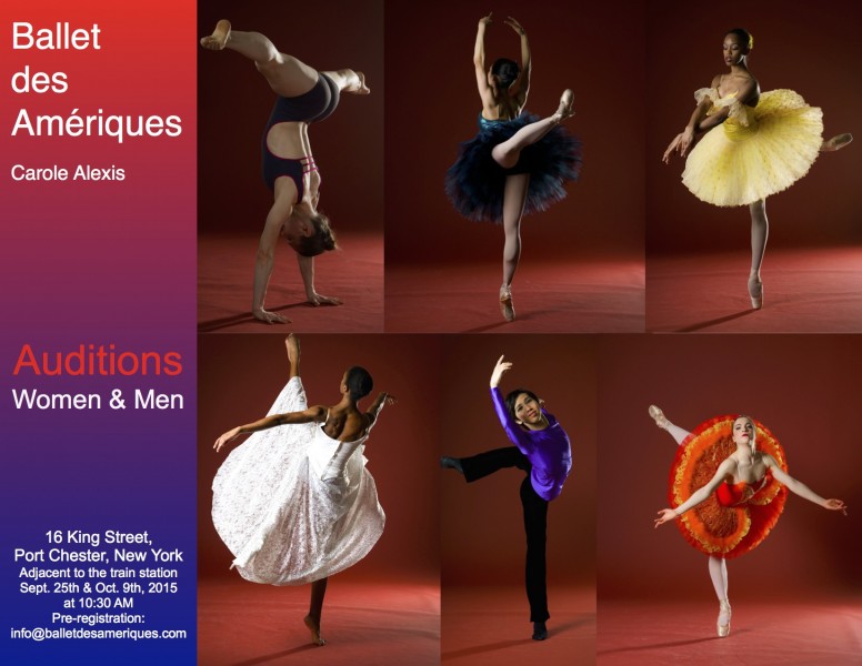 Seeking Classically Trained Dancers