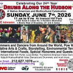 Multicultural dancers and drummers