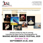 Call for Choreographers flyer