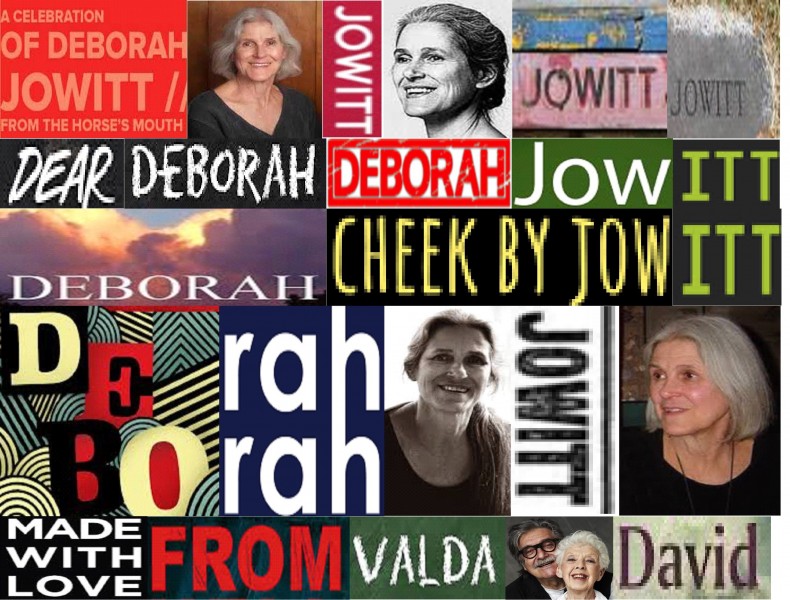 Collage of Deborah Jowitt photographs