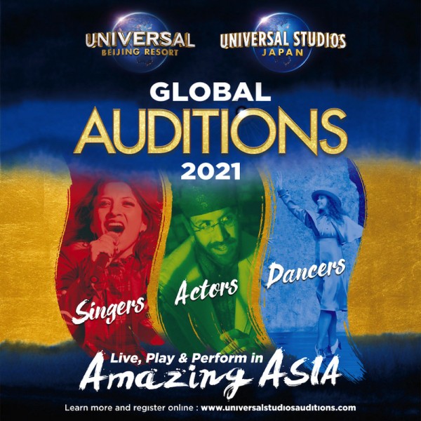 Universal Beijing Resort Universal Studios Japan Global Auditions 2021 Dance Nyc