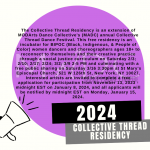 There is a bull horn in the lower left hand side pointing to words inside of a lavender circle with words in black & gray