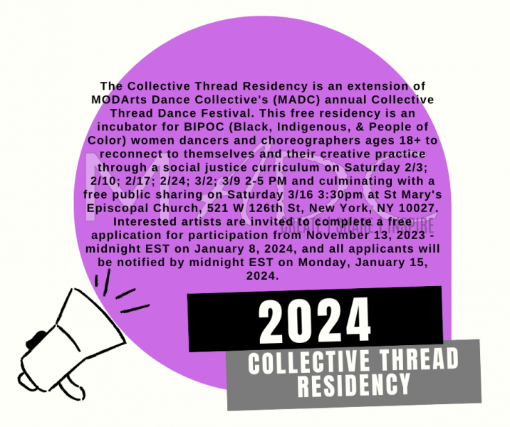 There is a bull horn in the lower left hand side pointing to words inside of a lavender circle with words in black & gray